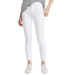 Agolde White Filter Free Skinny Jeans Size 26